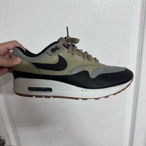 Nike Air Max 1 SC Suede, Mesh and Leather Sneakers